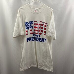 Vintage Ross Perot Presidential Campaign T Shirt Mens Sz XL 1992 Single Stitch